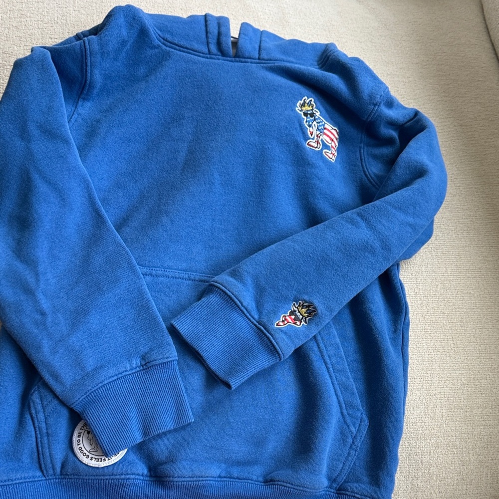 Goat hoodie youth large